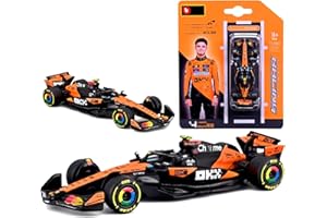 HTLNUZD New 2025 1/64 F1 MCL39#4 Alloy Racing Car Adult Diecast Model Collectible Gift