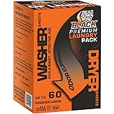 Dead Down Wind BLACK Premium Unscented Laundry Detergent Sheet/Dryer Sheet Combo for Washing up to 60 Loads