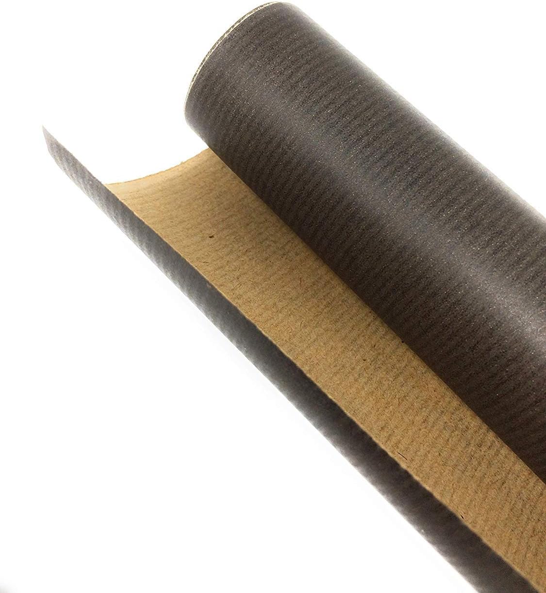 Black Kraft No. 2 • 100 Recycled Plain Black Kraft Wrapping Paper