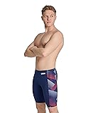 ARENA Men's Swim Jammer Halftone Team Print MaxLife