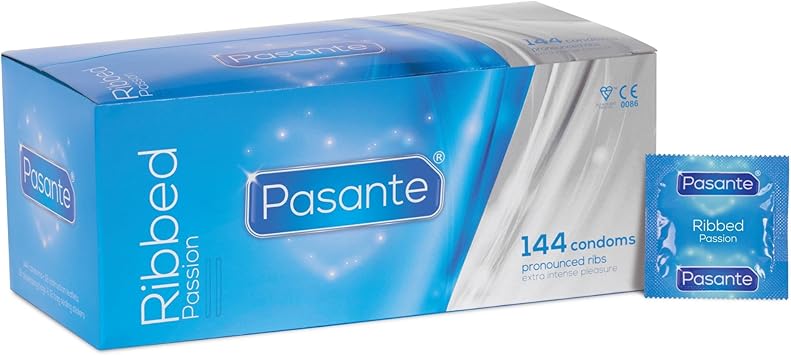 Pasante acanalado Condones – Pack de 144: Amazon.es: Salud y ...