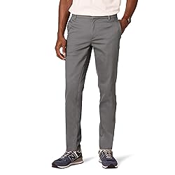 Amazon Essentials Men's Slim-Fit Wrinkle-Resistant