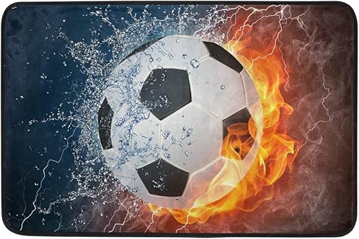 Felpudo de agua para entrada de balón de fútbol, para deportes de ...