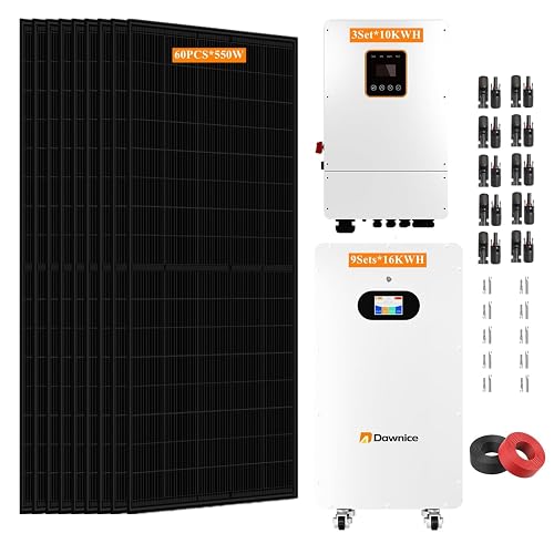 10KW 48V Hybrid Solar Power System Complete kit 20KW 30KW with UL+PV ...