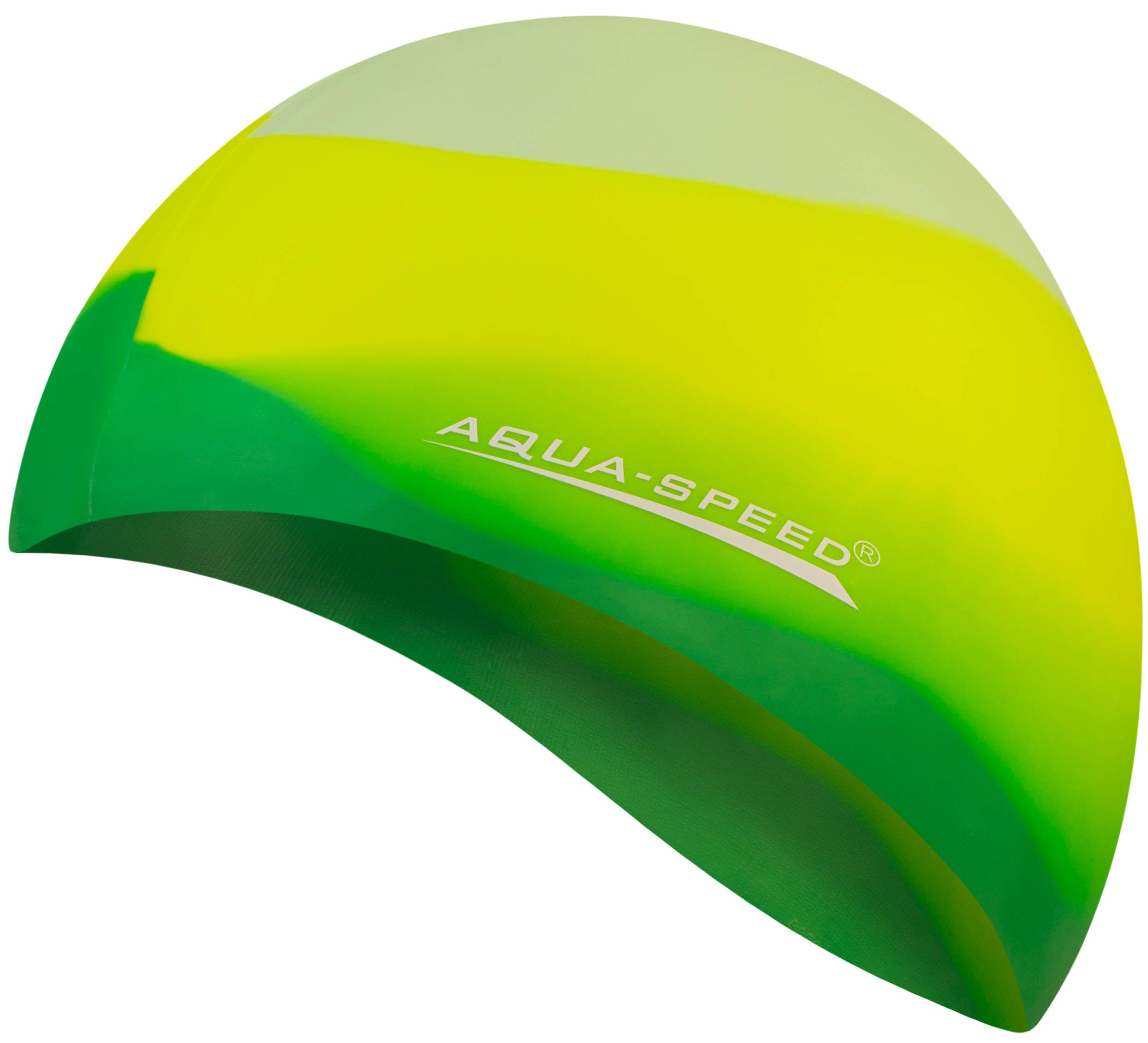 Aqua Speed BUNT Colourful swim cap + microfibre towel | adult | child | swimming cap | silicone | tearproof | waterproof | 24. colourful / 72
