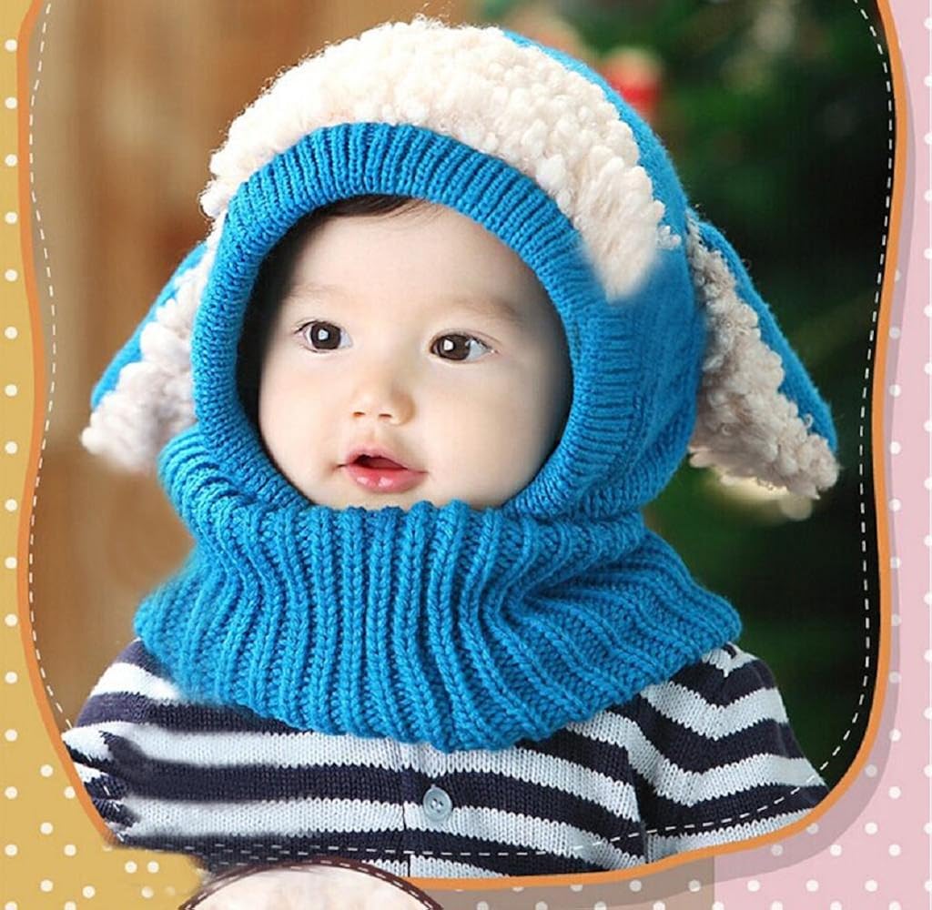 Bonjouree Tour De Cou Enfant Laine Froulard Garcon Fille Echarpe Hiver Chapeau Chaud 1 5 Ans Bebe Bebe Fille 0 24m Centroarco Com
