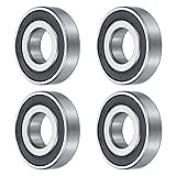 uxcell 4 Pcs 16003-2RS Deep Groove Ball