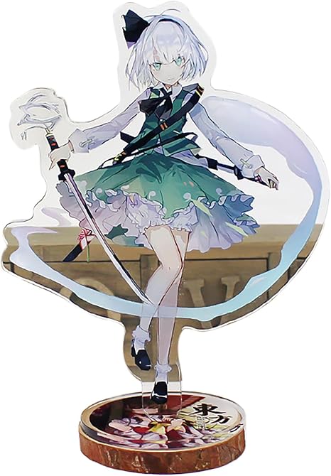 Amazon Co Jp 東方project アクリルスタンド 魂魄妖夢 こんぱく ようむ 全身 アクスタ 展示用 デコレーション 置物 装飾品 可愛い 軽量 ゲーム キャラクター 萌えグッズ プレゼント ギフト 16cm ホビー