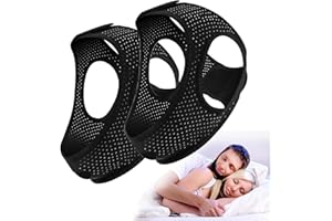 HDSMNGY Anti Snoring Chin Strap for CPAP Users,Adjustable and Breathable Chin Strap-Keep Mouth Closed for Effectively Reduce Snoring,Non-Stick Hair,Don't Fade,Skin-Friendly Comfortable Sleeping