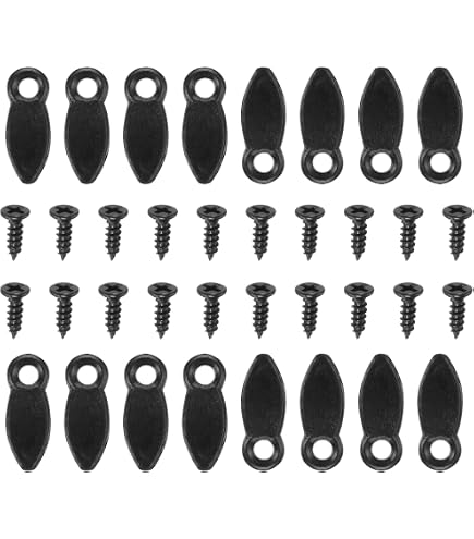 Lot de 100 boutons rotatifs pour cadre photo, 2,3 cm en forme d'arc en