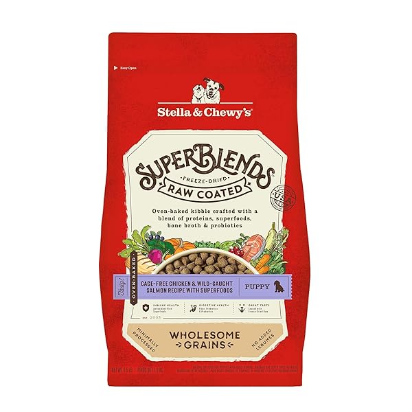 STELLA & CHEWY’S SUPERBLENDS RAW COATED WHOLESOME GRAINS...