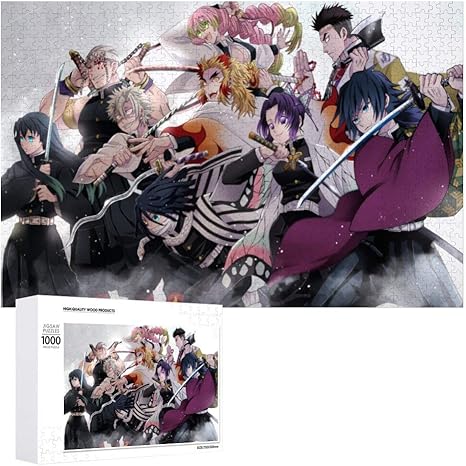 Amazon Co Jp 鬼滅の刃 1000ピース ジグソーパズル 鬼滅の刃 きめつのやいば キャラクター パズル アニメパターン 萌えグッズ 竈門 炭治郎 襧豆子 伊之助 我妻 善逸 義勇 錆兎 子供 鬼殺隊のファン向け人気 アニメ ギフトプレゼント ホーム キッチン