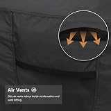 Dokon Square Garden Furniture Cover 90x90x90cm Waterproof Oxford Black view 5