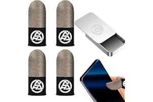 Finger Sleeves | Sweatproof Game Finger Sleeves,in The Dark Game Finger Sleeves Fit All Touchscreen Devices, Superconducting 