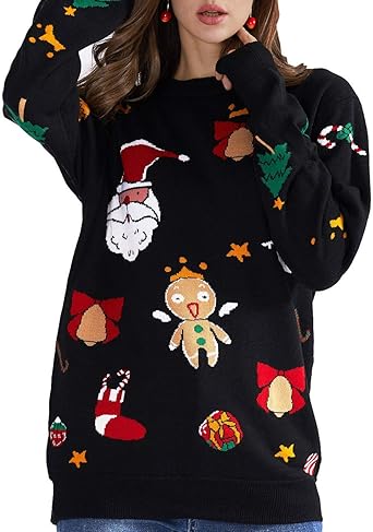 cute christmas sweaters for women