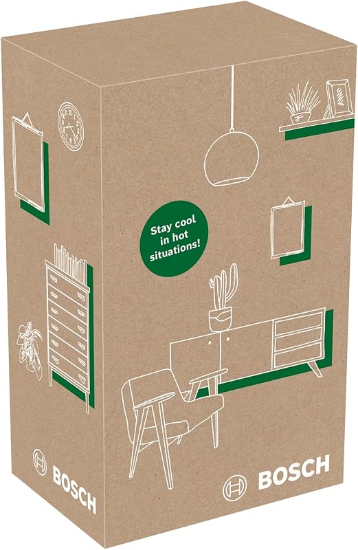 Thermomètre infrarouge UniversalTemp (de -30 °C à +500 °C, mesure facile, 3 modes de mesure pour des résultats plus précis, dans boîte carton pour e-commerce)
