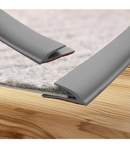Self-Adhesive Carpet Transition Strip – Flexible PVC Edge Guard For Rugs & Flooring