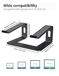 SOUNDANCE Laptop Stand, Aluminum Computer