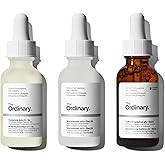 The Ordinary Serum Favorites Set – Hyaluronic Acid 2% + B5, Niacinamide 10% + Zinc 1%, Caffeine Solution 5% – Eye and Face Serums for Hydrating, Brightening & Pore-Minimizing Skin Care