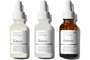 The Ordinary Serum Favorites Set – Hyaluronic Acid 2% + B5, Niacinamide 10% + Zinc 1%, Caffeine Solution 5% – Eye and Face Serums for Hydrating, Brightening & Pore-Minimizing Skin Care