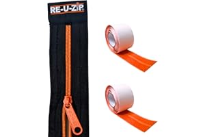 RE-U-ZIP® Reusable Dust Barrier Zipper | Fail-Safe™, Replaceable & Lockable | Cost-Effective for Single or Repeated Use | Starter KIT