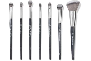 BK BEAUTY BRUSHES - ANGIE HOT & FLASHY Brush Set (7PC) - Viral Under-Eye Concealer, Eye Shadow, | Bronzer, Blush & Highlighter Makeup Brushes