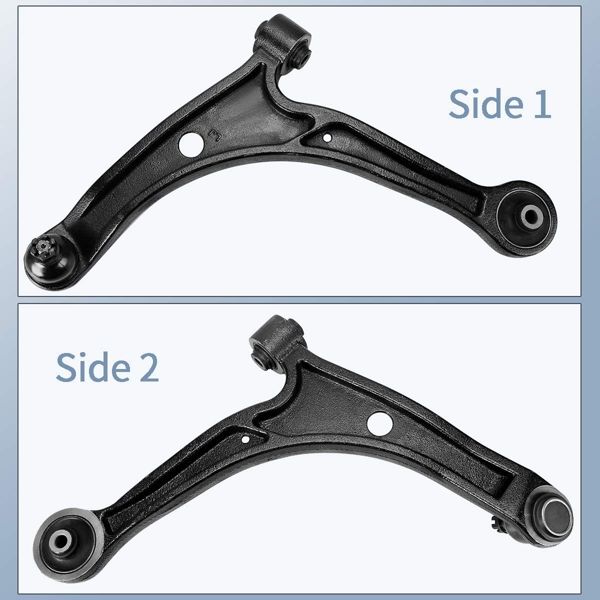 DWVO 8Piece Front Lower Control Arm Kit Compatible with 20032008