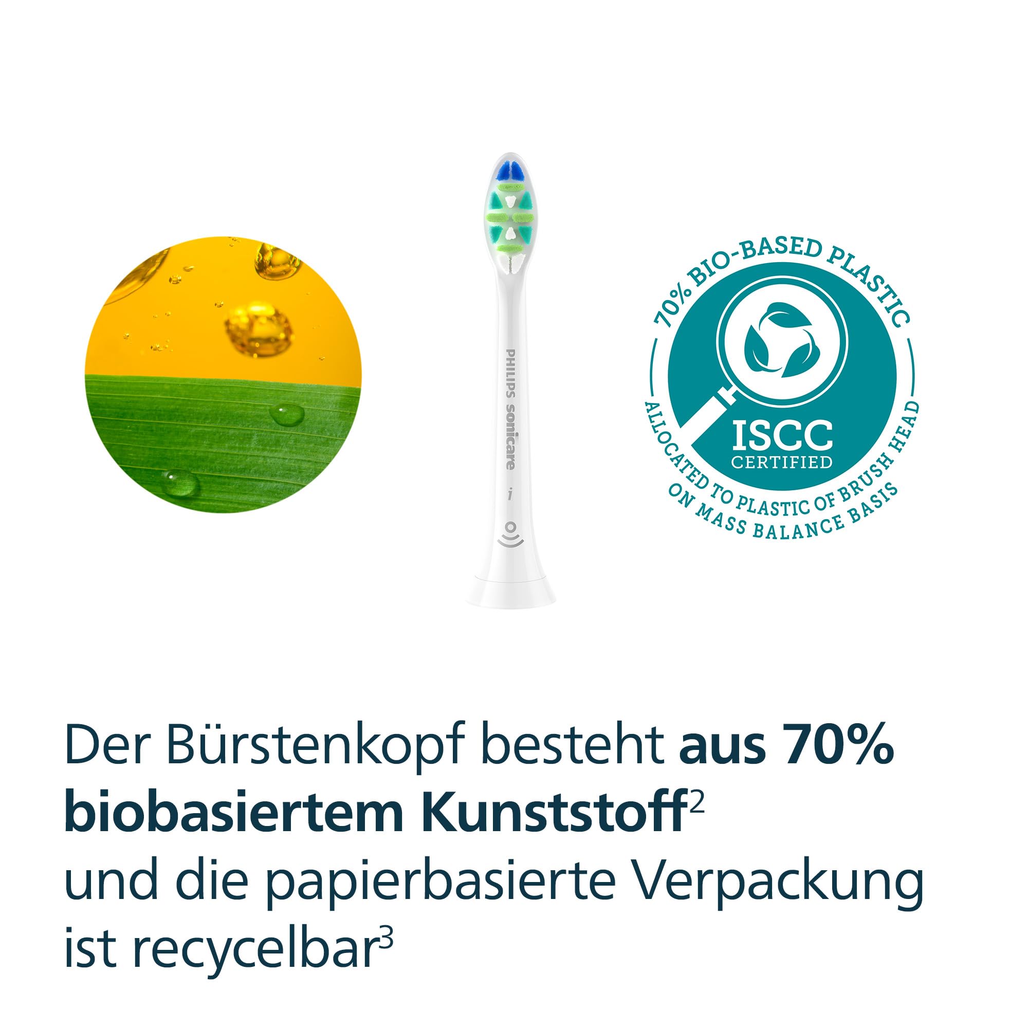 Philips Sonicare InterCare – Original-Ersatzbürstenköpfe für elektrische Zahnbürsten, Weiß, 8er-Pack, HX9008/87 9