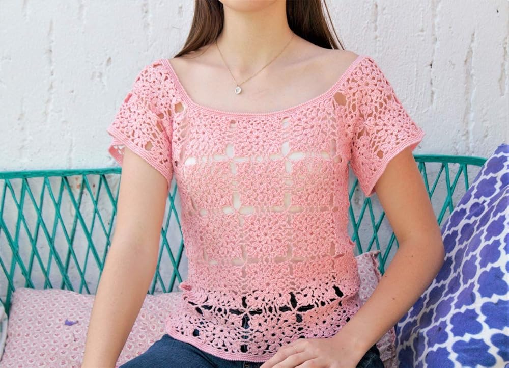 blusas a crochet para mujer