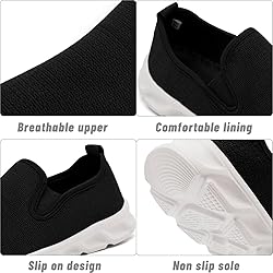 GDEKLO Running Shoes Women Tennis Walking Gym Slip