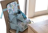 Nuby Travel Booster Seat – Compact Foldable Baby Sit Up Chair Panda view 2