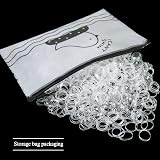 Sularpek Clear Elastic Hair Bands 1000 Pcs Tiny Soft Hair Ties 16mm view 4