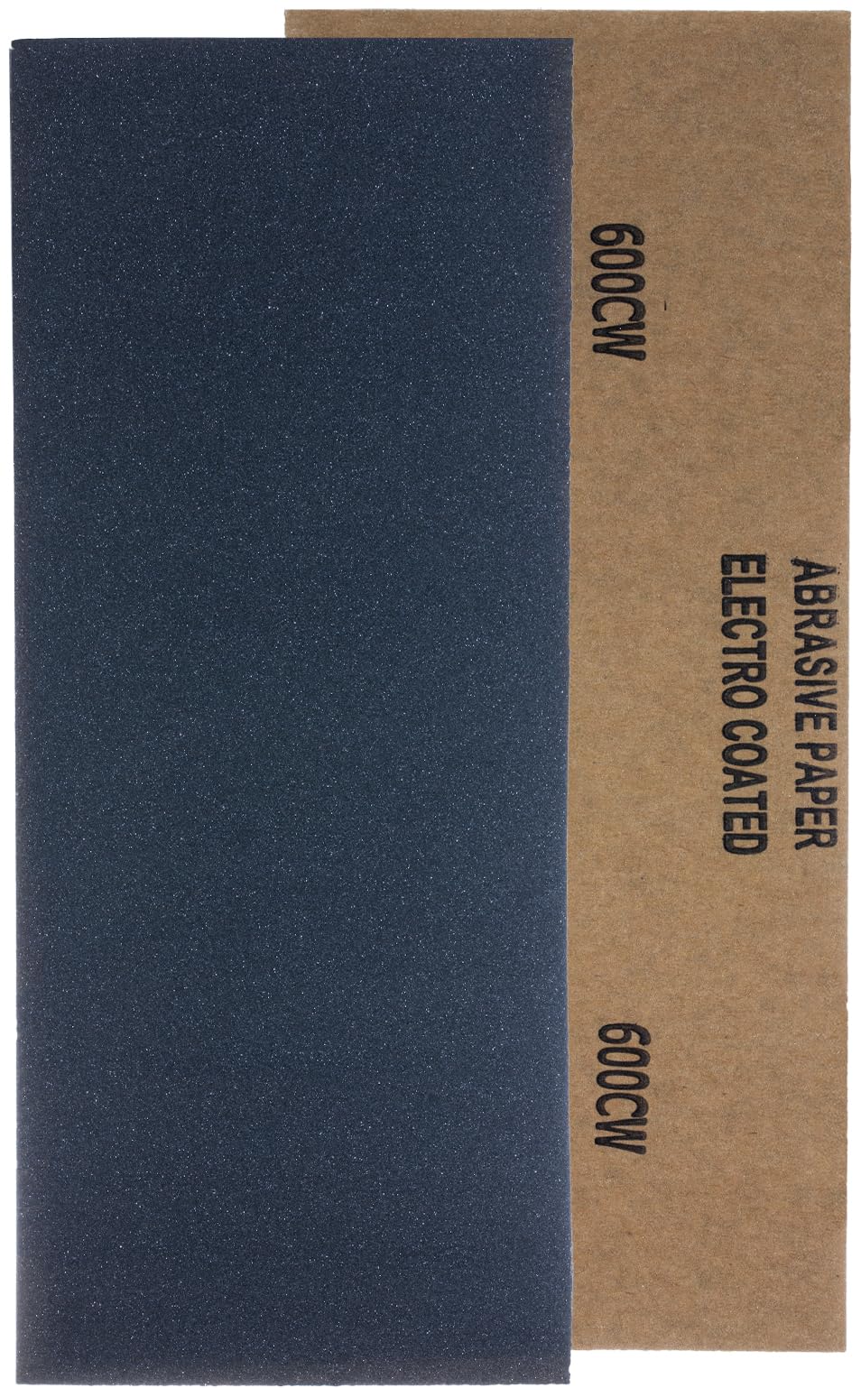 YoiYee 600 Grit Wet & Dry Sandpaper Sheets, 23 x 9.5cm, Fine Abrasive Sand Paper Roll for Wood, Metal, Plastic, Glass, Stone and Wall Sanding, 10 Pack