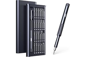 JOREST 25-IN-1 Precision Screwdriver Set, Mini Repair Tool Kit with Torx for Macbook, Computer, Laptop, iPhone, PS5, Xbox, Switch, Glasses, Watch, Ring Doorbell, Electronic, Small Gift Gadget for Men