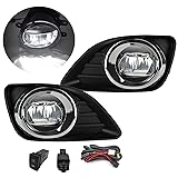 Nioboee LED Fog Lights Compatible With 2010 2011