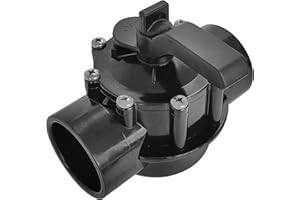 RDIYIN 4716 2-Port 2 to 2-1/2-Inch Positive Seal Diverter Valve Replacement for Jandy NeverLube,Compatible with 2" & 2-1/2" PVC Pipe