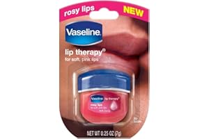 VASELINE Lip Therapy Rosy Lips 0.25 oz, Pack of 1