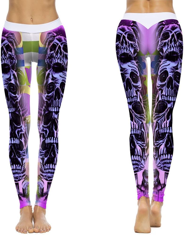 Leggings Deporte Mujer Mallas Fitness Impresión Mujer Polaina Gym ...