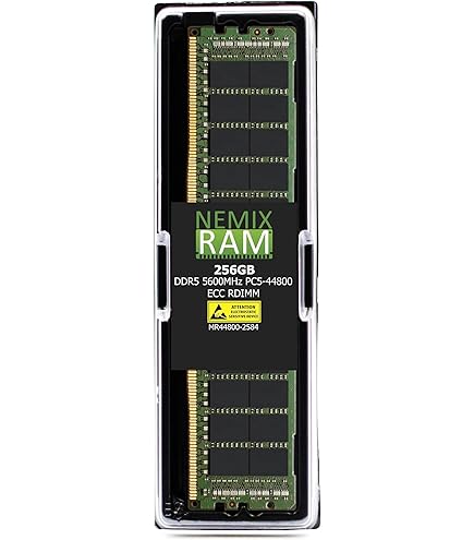 NEMIX RAM 1TB (4X256GB) DDR5 5600MHZ PC5-44800 8Rx4 1.1V CL46 288