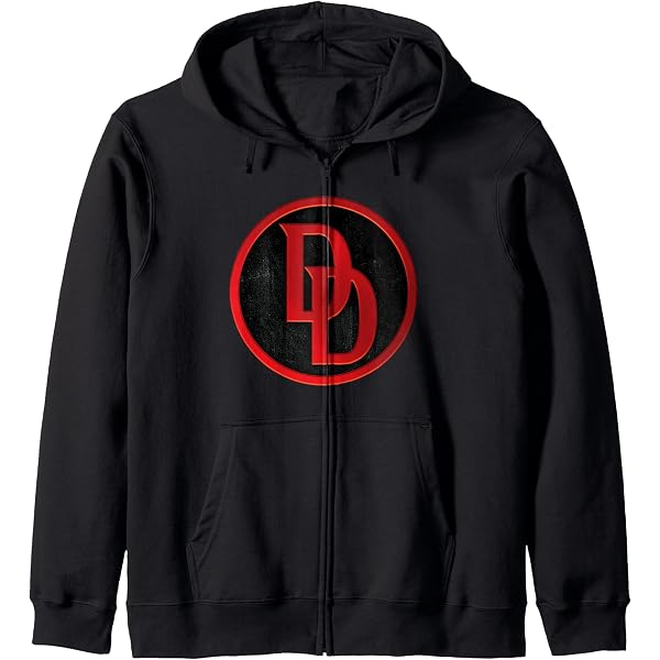 Felpa Con Cappuccio Uomo Marvel Logo Distress – Originale 80% Cotone – Regalo Per Fan