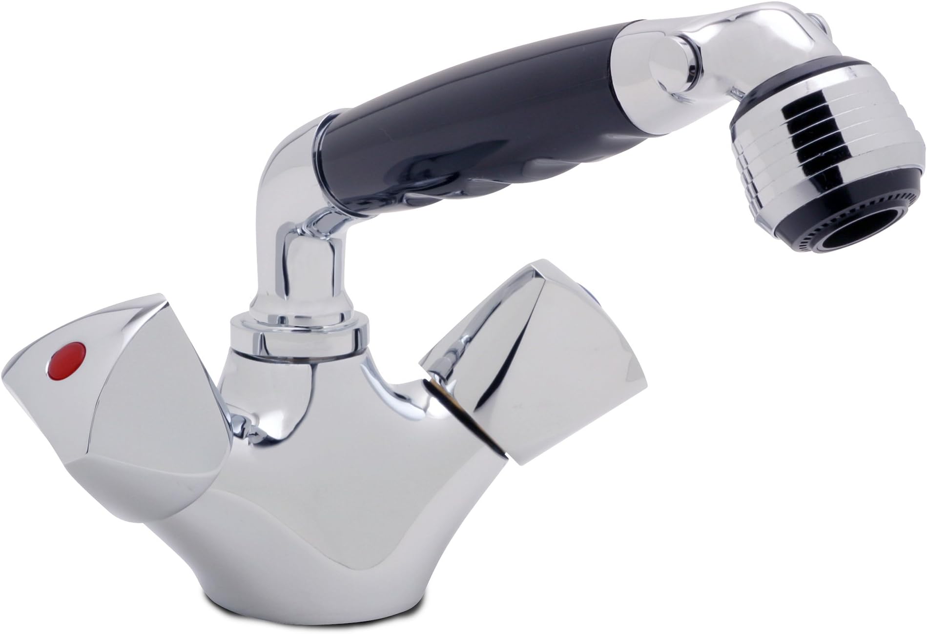 Ambassador Marine Trinidad- Head/Shower Combo Faucet (Classic Black Sprayer)