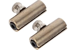 GLEAVI 2pcs Silver Copper Cello Wolf Tone Mutes Musical Instrument Accessories for Cello Performance