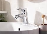 Bristan Orta Basin Mixer with Clicker Waste Chrome Plated view 7