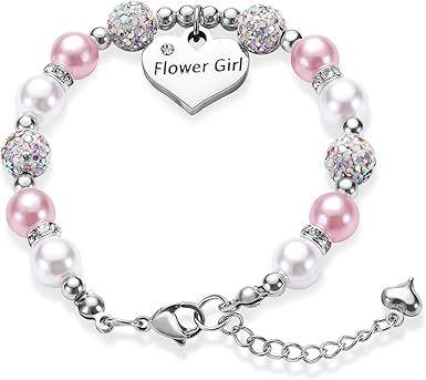 flower girl bracelet amazon