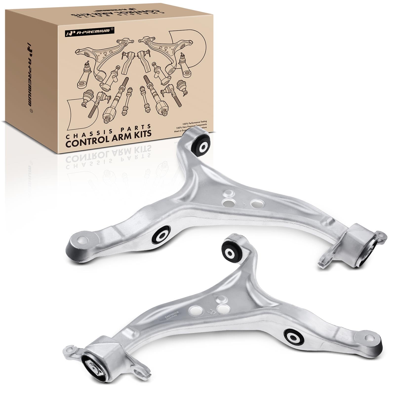 Photo 1 of A-Premium 2 x Front Lower Control Arm, with Bushing, Compatible with Mercedes-Benz - 2012-2018 - GL350 GL450 GL550 GLE300d GLE350 GLE350d GLE400 GLE550 GLE550e GLS450 GLS550 ML250 ML350 ML400 ML550