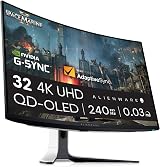 Alienware AW3225QF 32 Inch 4K QD-OLED 240Hz G-SYNC HDR USB-C DP HDMI