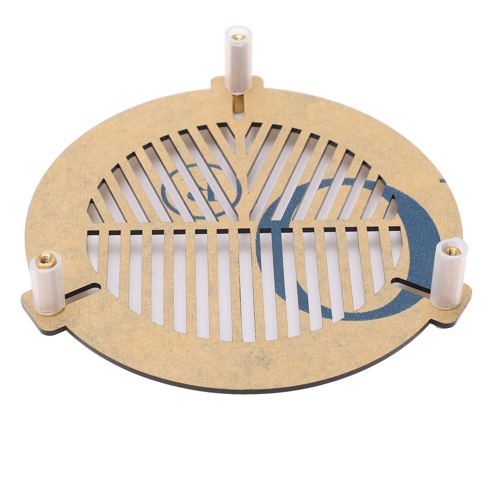 80-110MM Telescope Focusing Mask, Bahtinov Acrylic FishbonePlate with 3 Screw Sleeve for Astrophotography, Telescope Accessories, Focusing Plate for Reflector Refractor