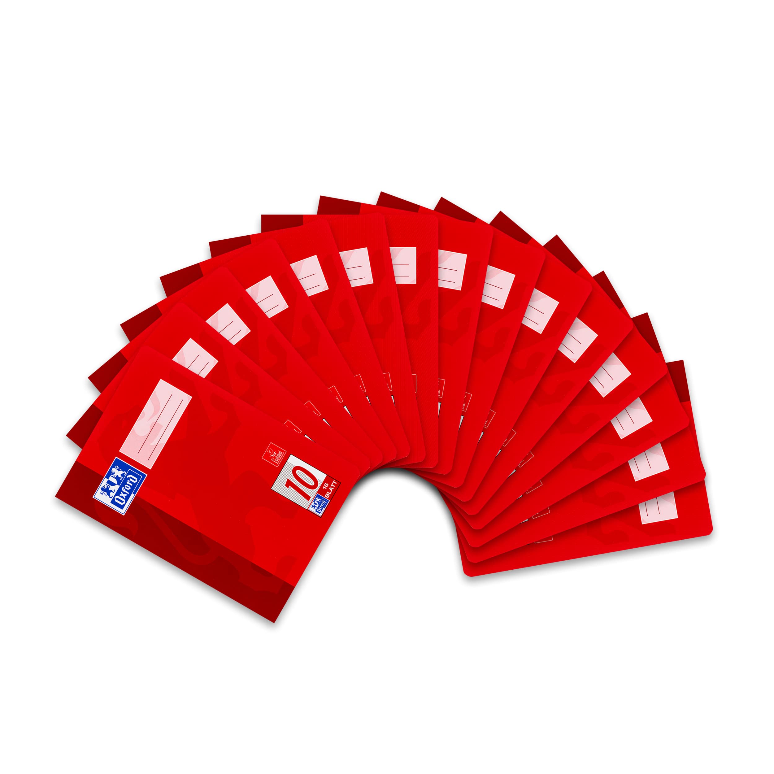 Hamelin Paperbrands Oxford 384501610 School Notepad A5 16 Sheets Line Style 10 Pack of 15