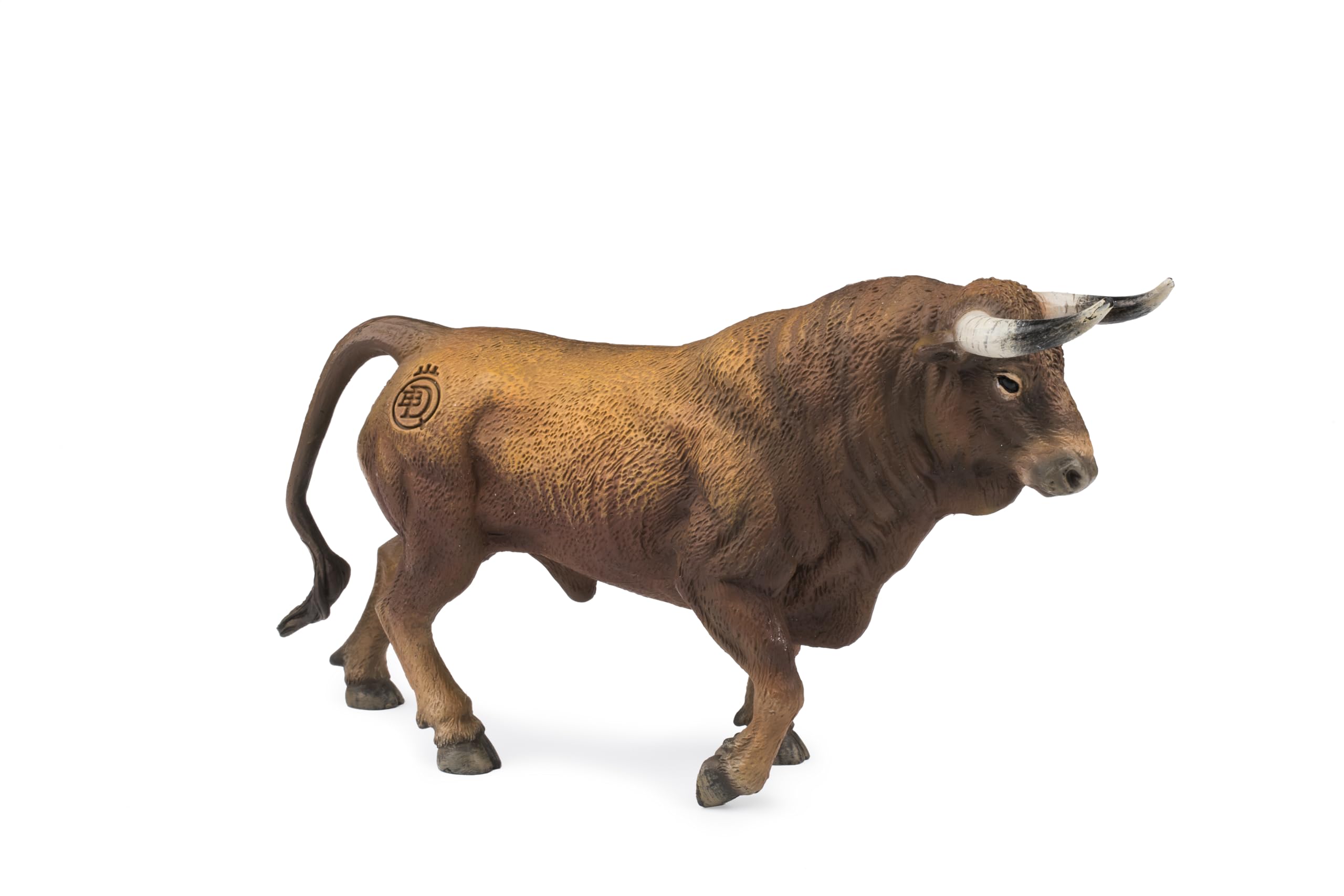 Deqube Bravo Colorado Trotando Bull Figure, Brown, 17 x 8 x 4.2 (1)