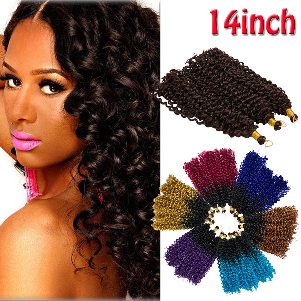 Amazon Com Marlybob Crochet Braids Hair Extension Deep Wave Afro